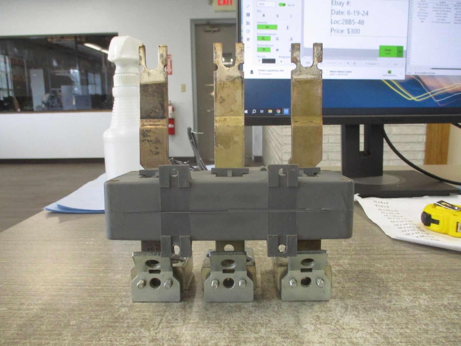 ABB Current Transformer 1SAX709501R0001 3Ph Used