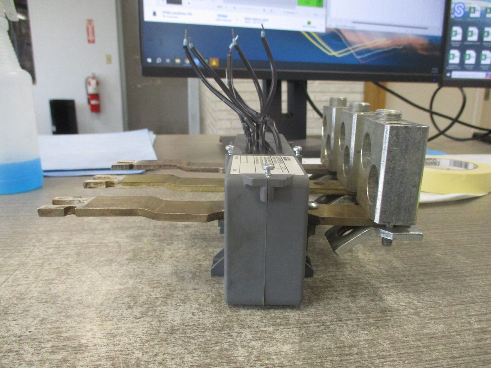 ABB Current Transformer 1SAX709501R0001 3Ph Used