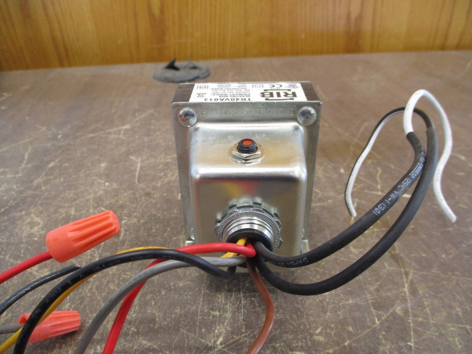 RIB Transformer TR40VA013 40VA Pri: 208/240/277/480V Sec: 120V Used