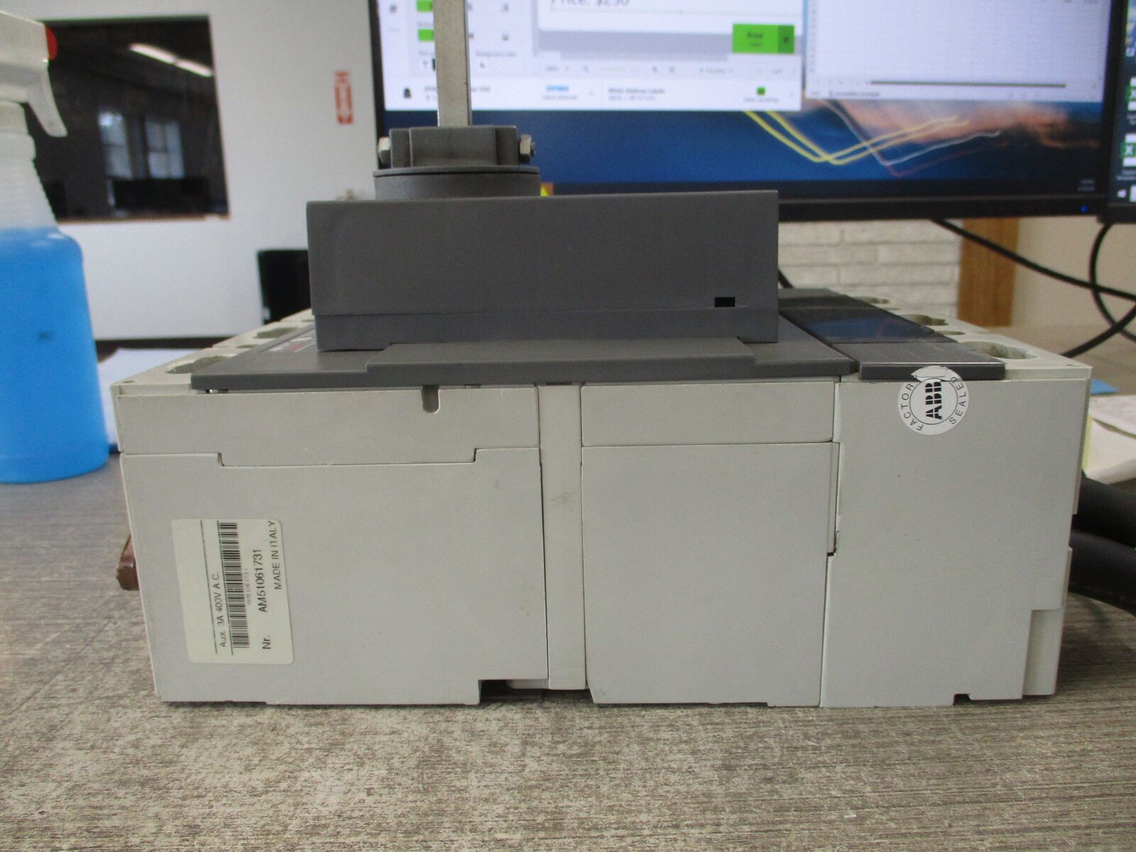 ABB SACE S6 Breaker Disconnect S6H PR211 600A 600V 3P Used