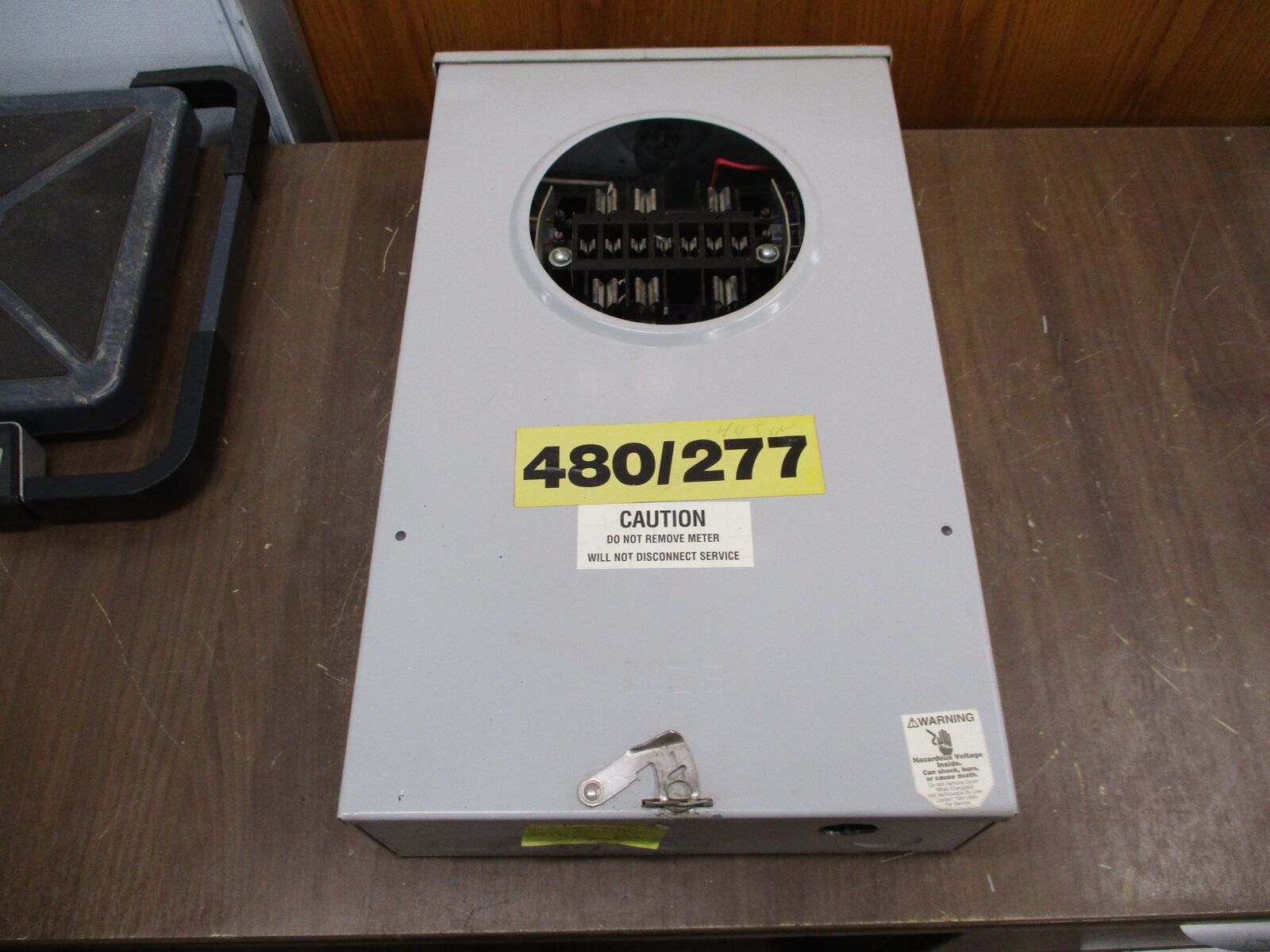 Meter Device Co. 3R Meter Socket 602U3010C13-086 30A 600V 3Ph 4W Used