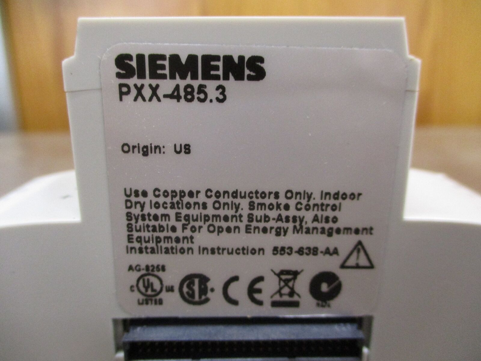 Siemens Modular Expansion Module PXX-485.3 Used