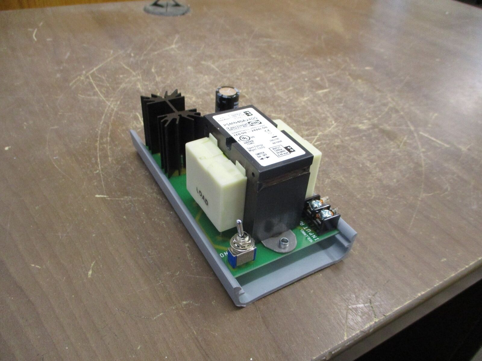 Functional Devices RIB Power Supply PSMN40A24DS w/ Mounting Track Used