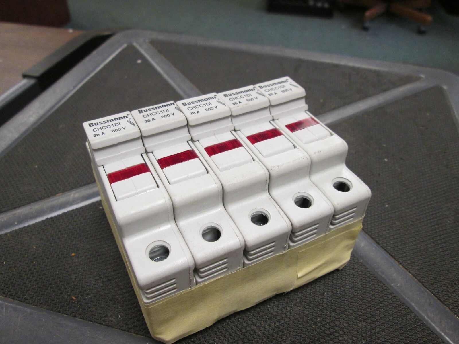 Bussmann Fuse Holder CHCC1DI 30A 600V **Lot of 5**
