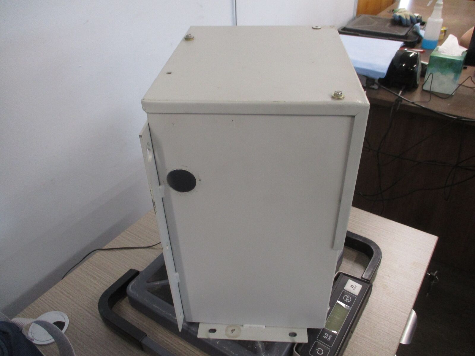 GE Dielek Trol Capacitor 65L331SB1 30kVAR 480V 60Hz 3Ph Used