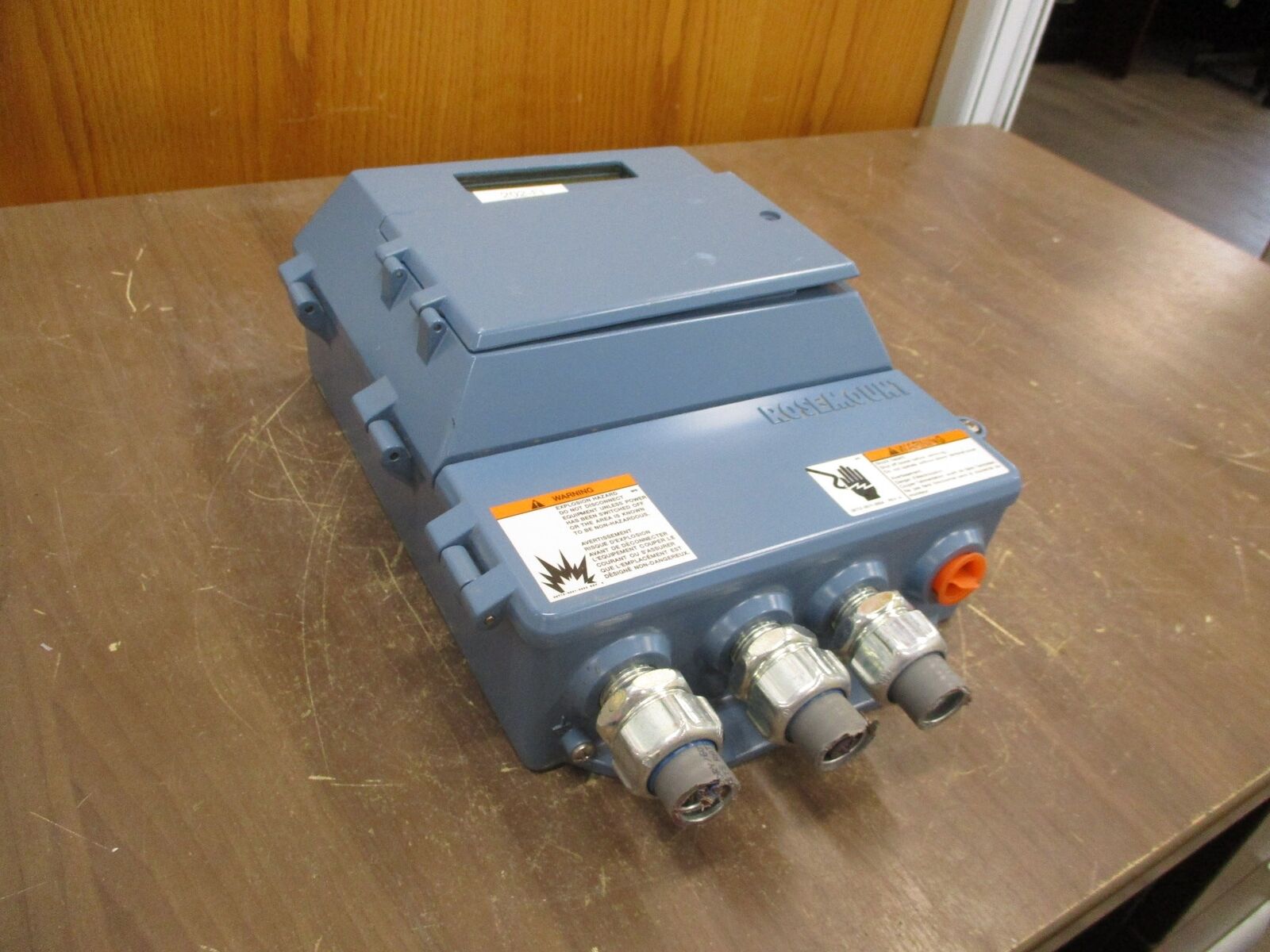 Rosemount Flow Transmitter 8750WA12ESR1A1FPSB120CA1N HM4AXD1 Used