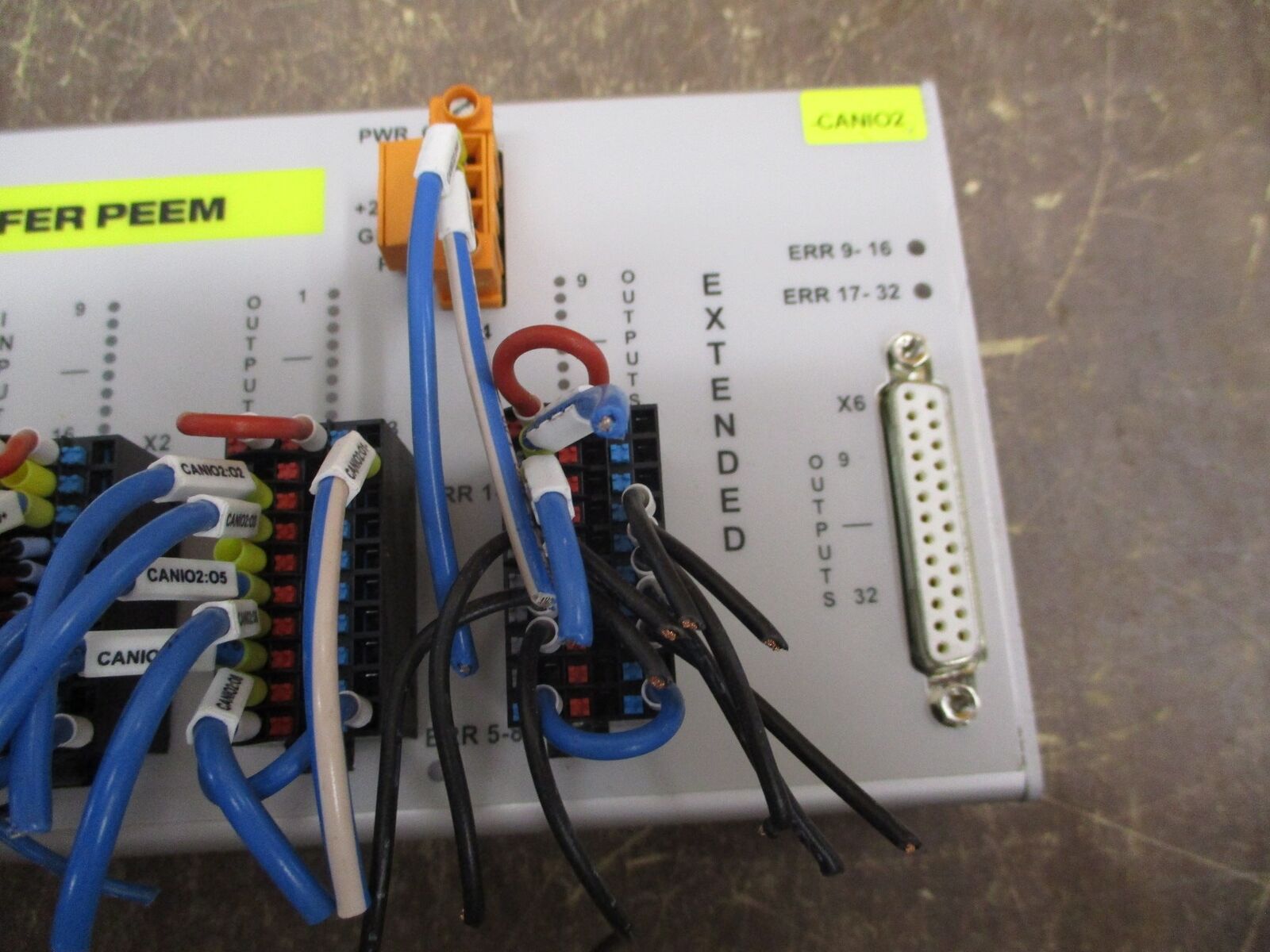 SSI Schafer Peem Can I/O H01CA008 V2.1 Used