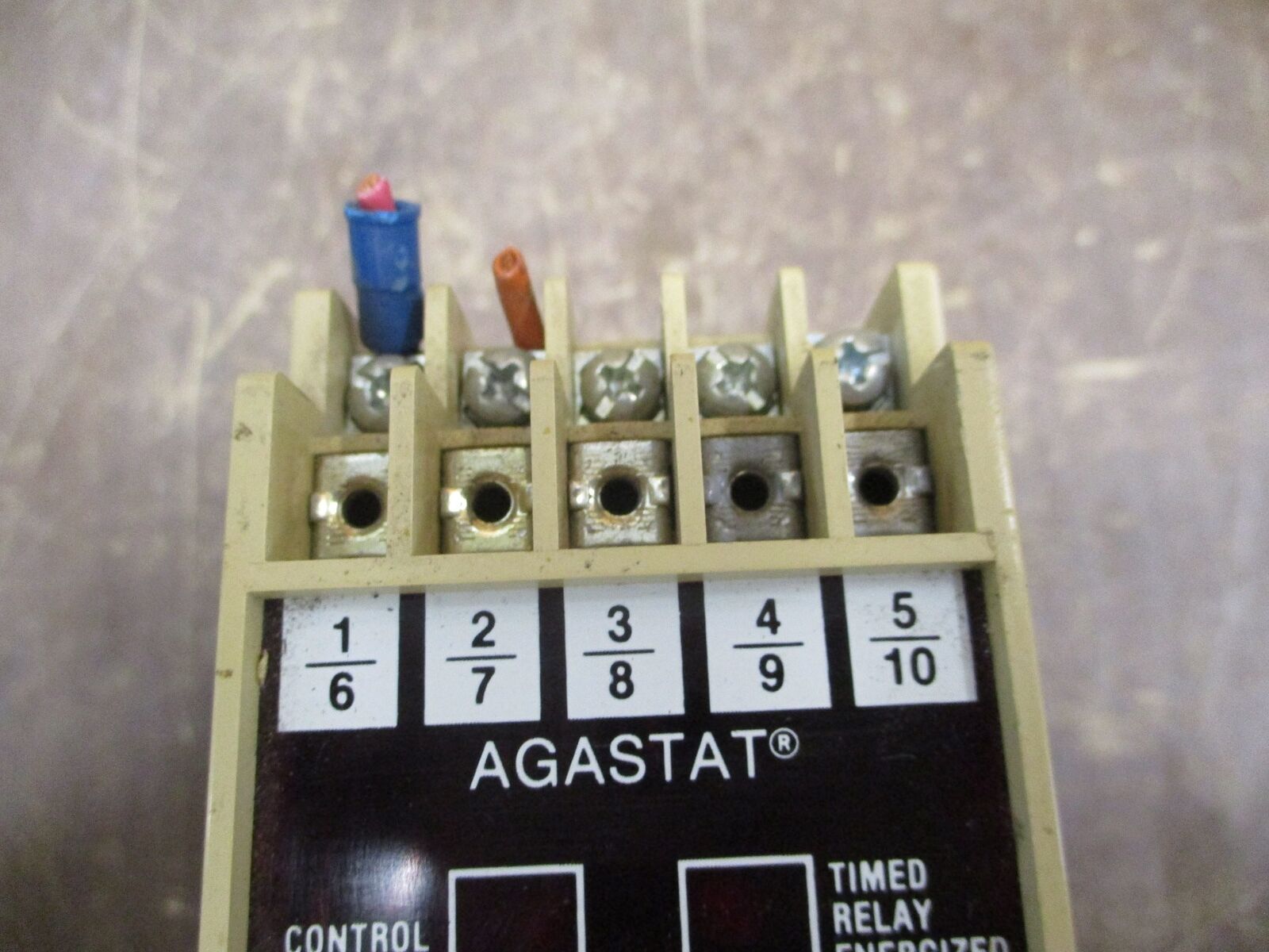 Agastat Timing Relay DSCXX022XSAAXAA 120V .01-99.99 Sec. Range Used