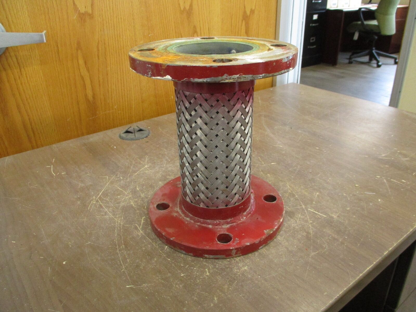 API Flexible Conduit Size: 3" Length: 8" Used