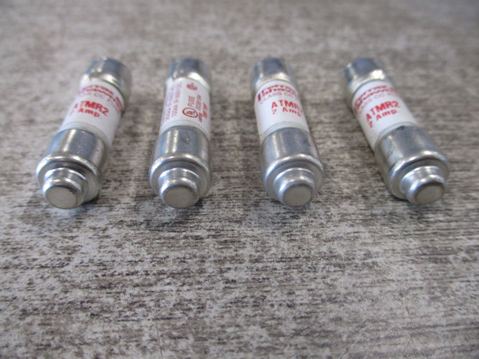 Ferraz Shawmut Fuse ATMR2 600V 2A * Lot Of 4 * Used