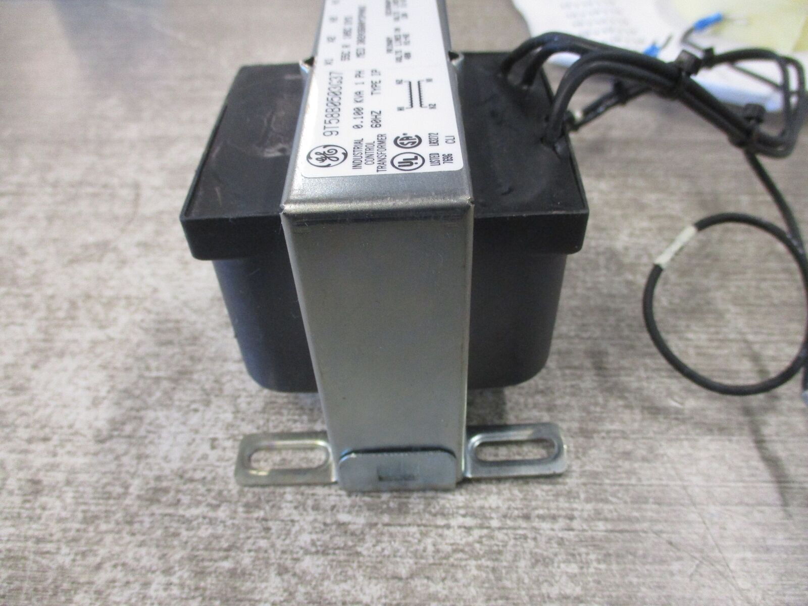 GE Control Transformer 9T58B0503G37 0.100kVA Pri: 480V Sec: 120V 1Ph 60Hz Used