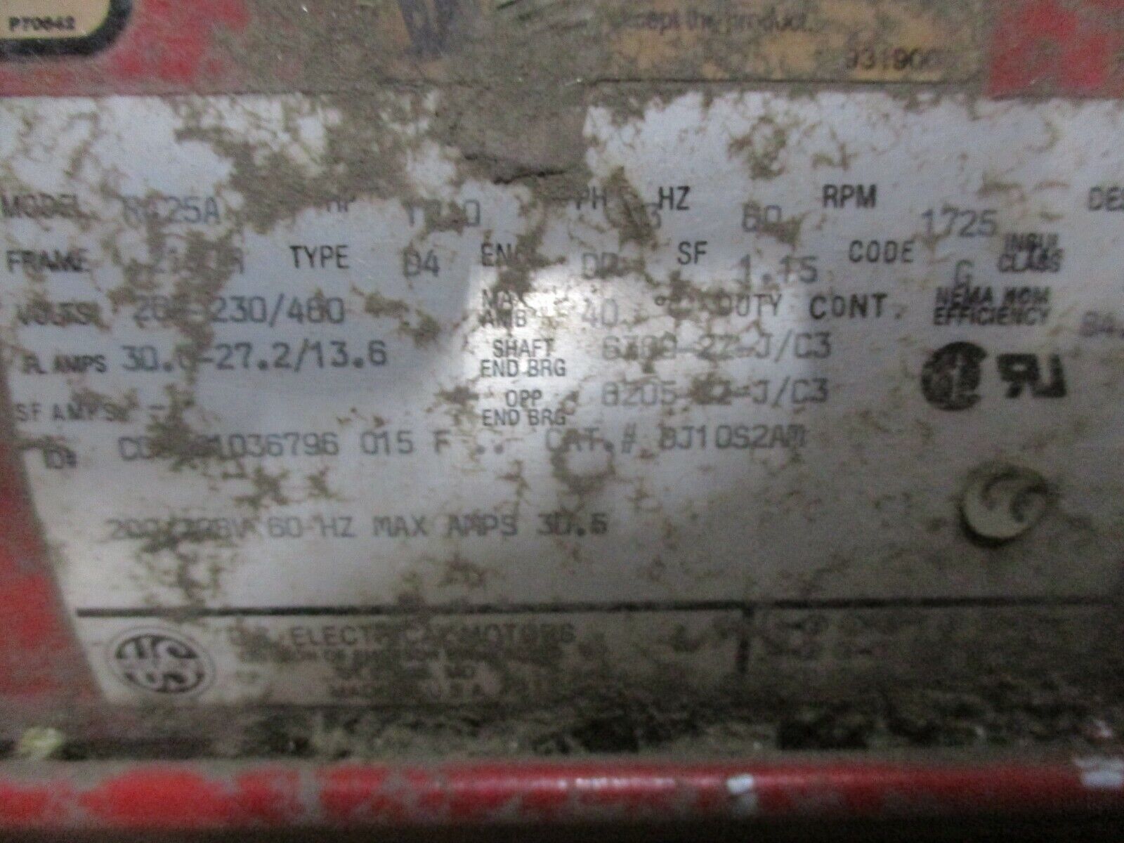 Bell & Gossett 1531 Pump 2.5BB 9.125 10HP 336GPM 65FT Head 175PSI Used