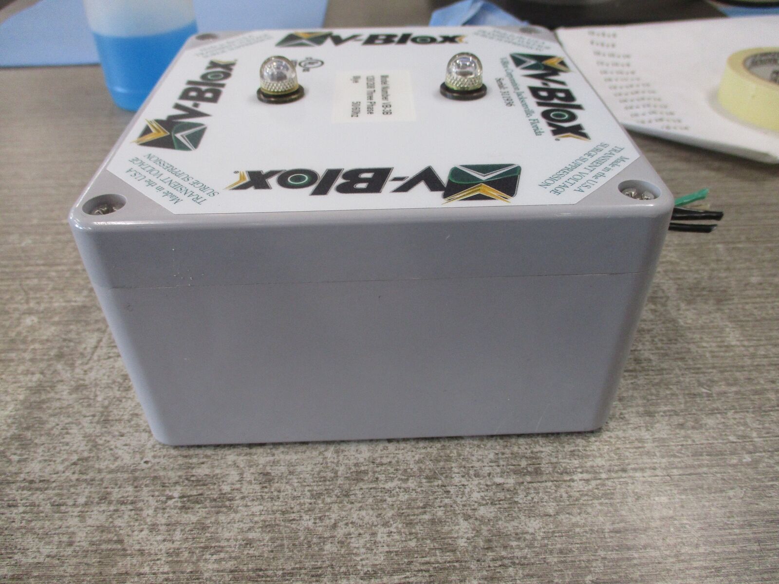 V-Blox Surge Suppressor VB-3B 120/208V 3Ph 50/60Hz Used