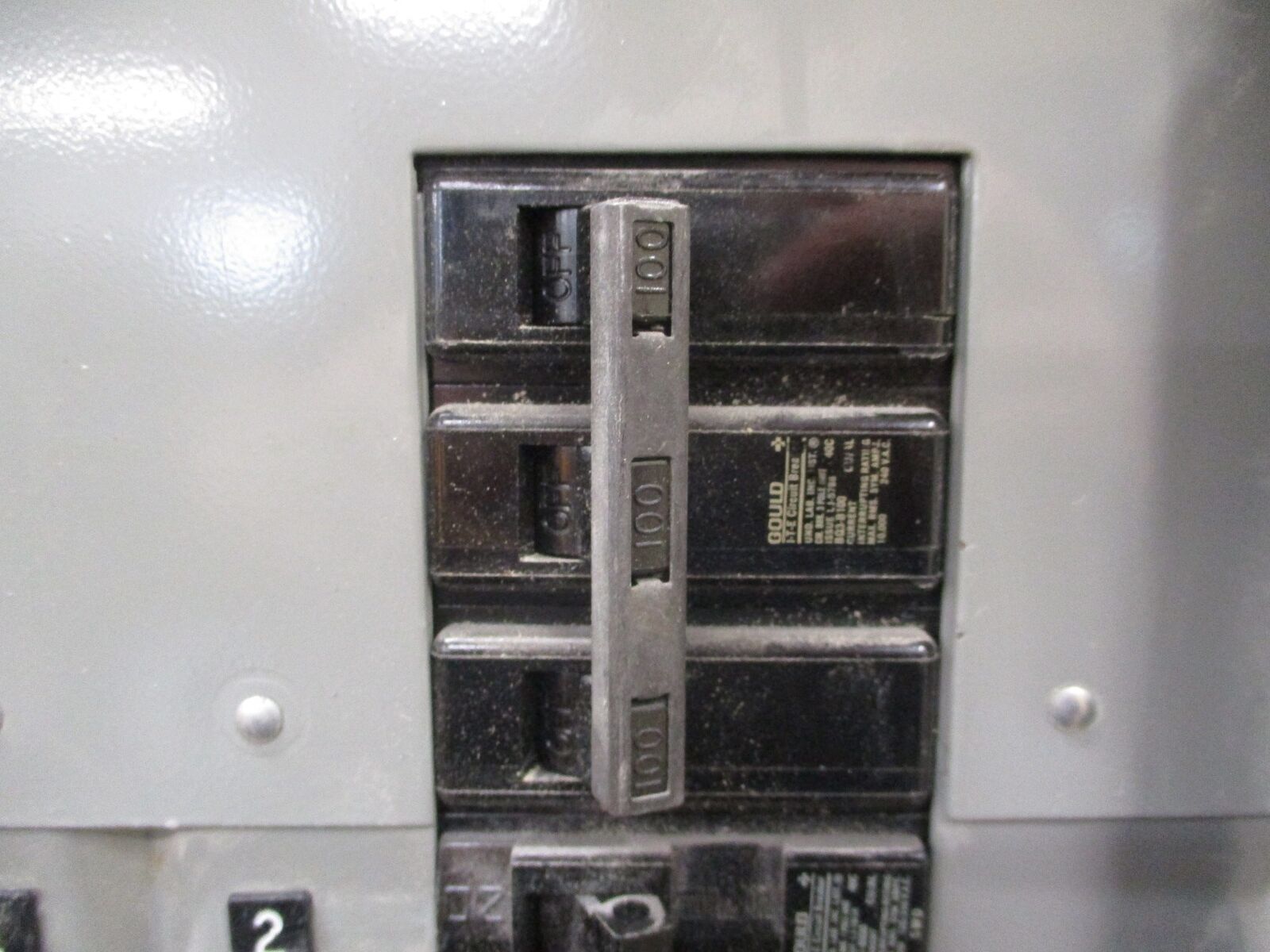 ITE Main Breaker Circuit Breaker Panel NLAB 100A Max, 100A Main 120/208V 3Ph 4W