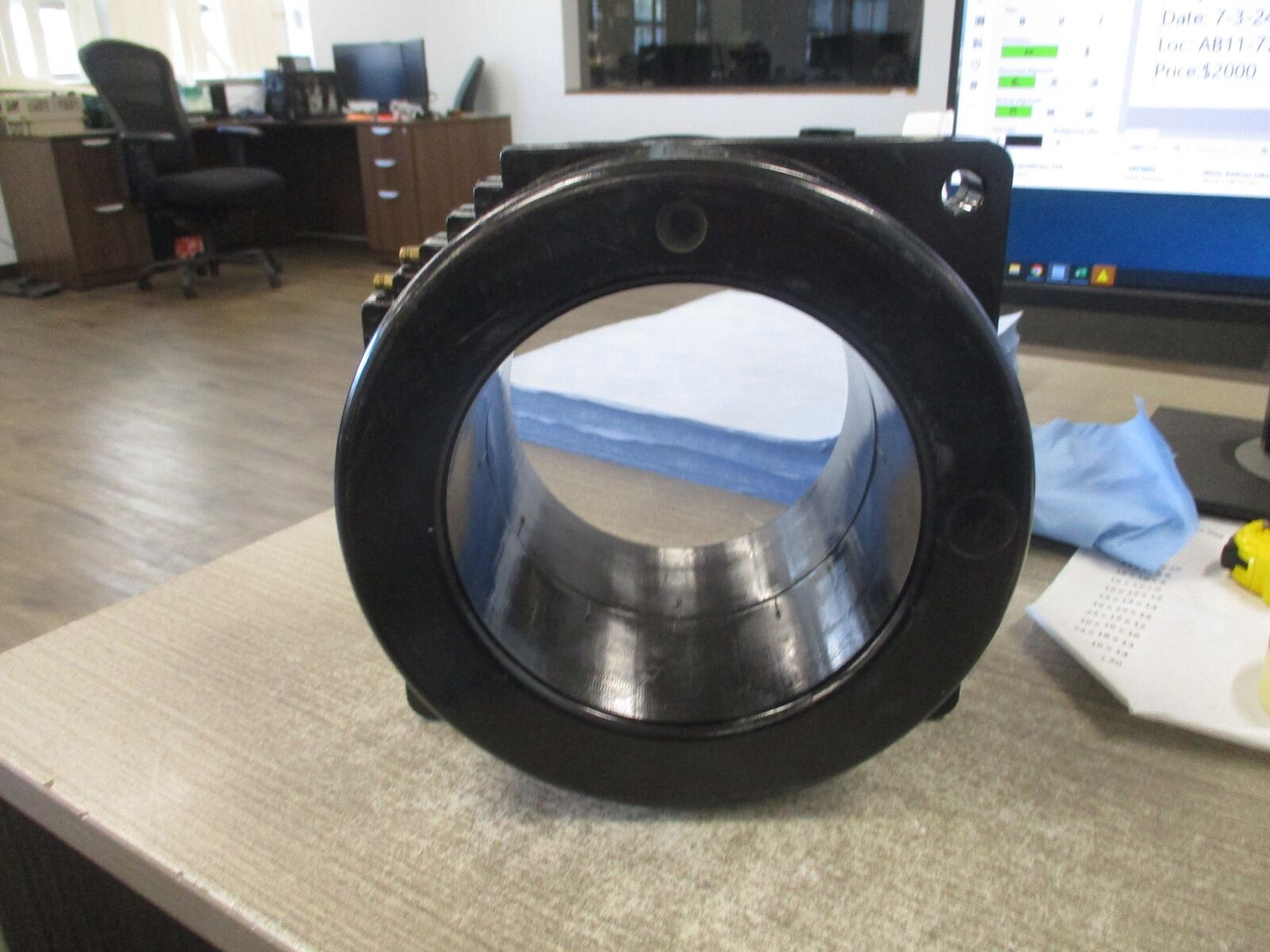 ABB SCV-D Current Transformer 6353C89H18 Ratio 4000:5A 600V 50-400Hz 10kV BIL *