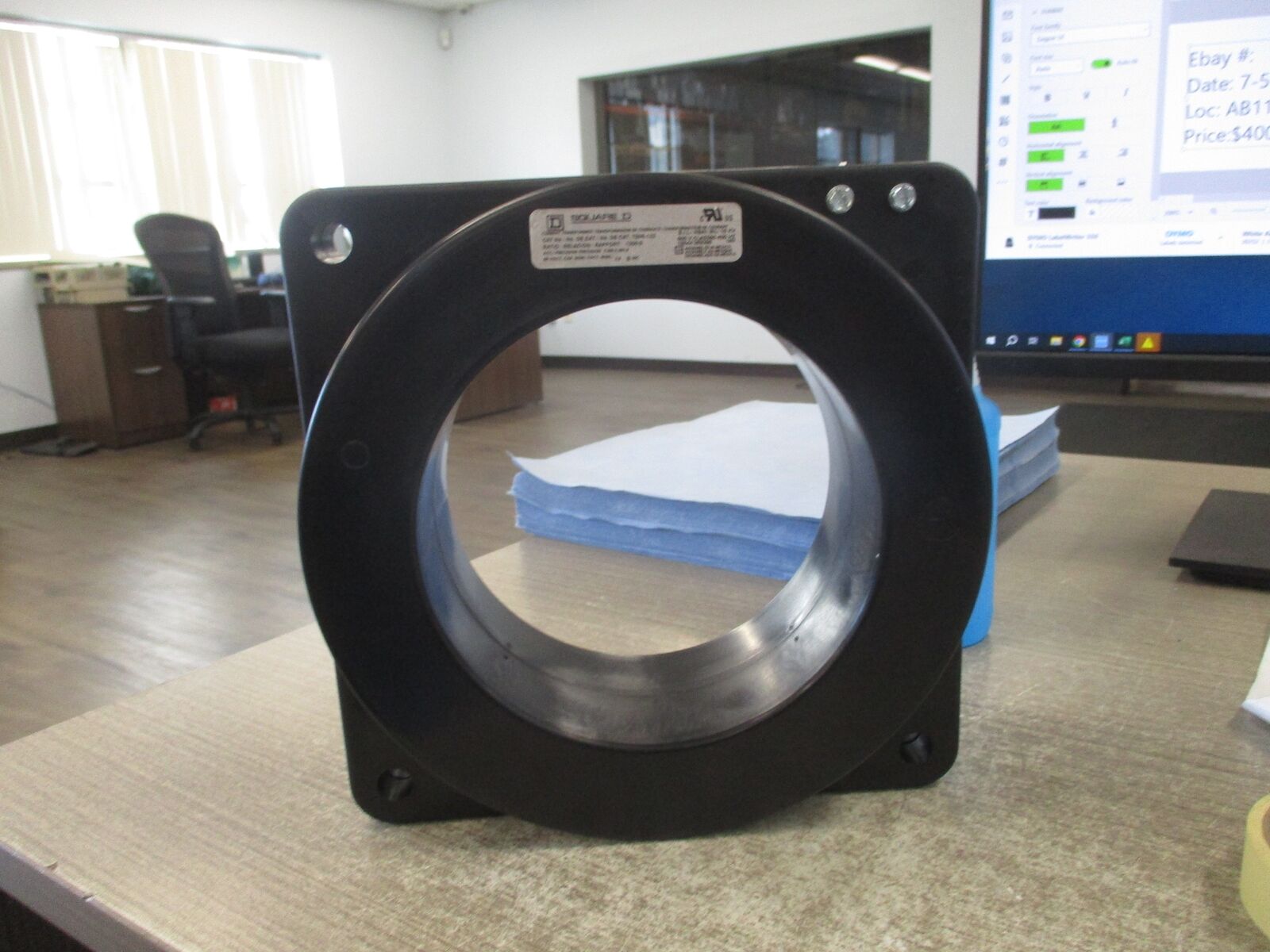 Square D Current Transformer 780R-122 Ratio 1200:5A New Surplus