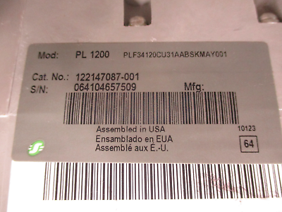 Square D PowerPact Circuit Breaker PL 1200 1200A 480V 60Hz Used