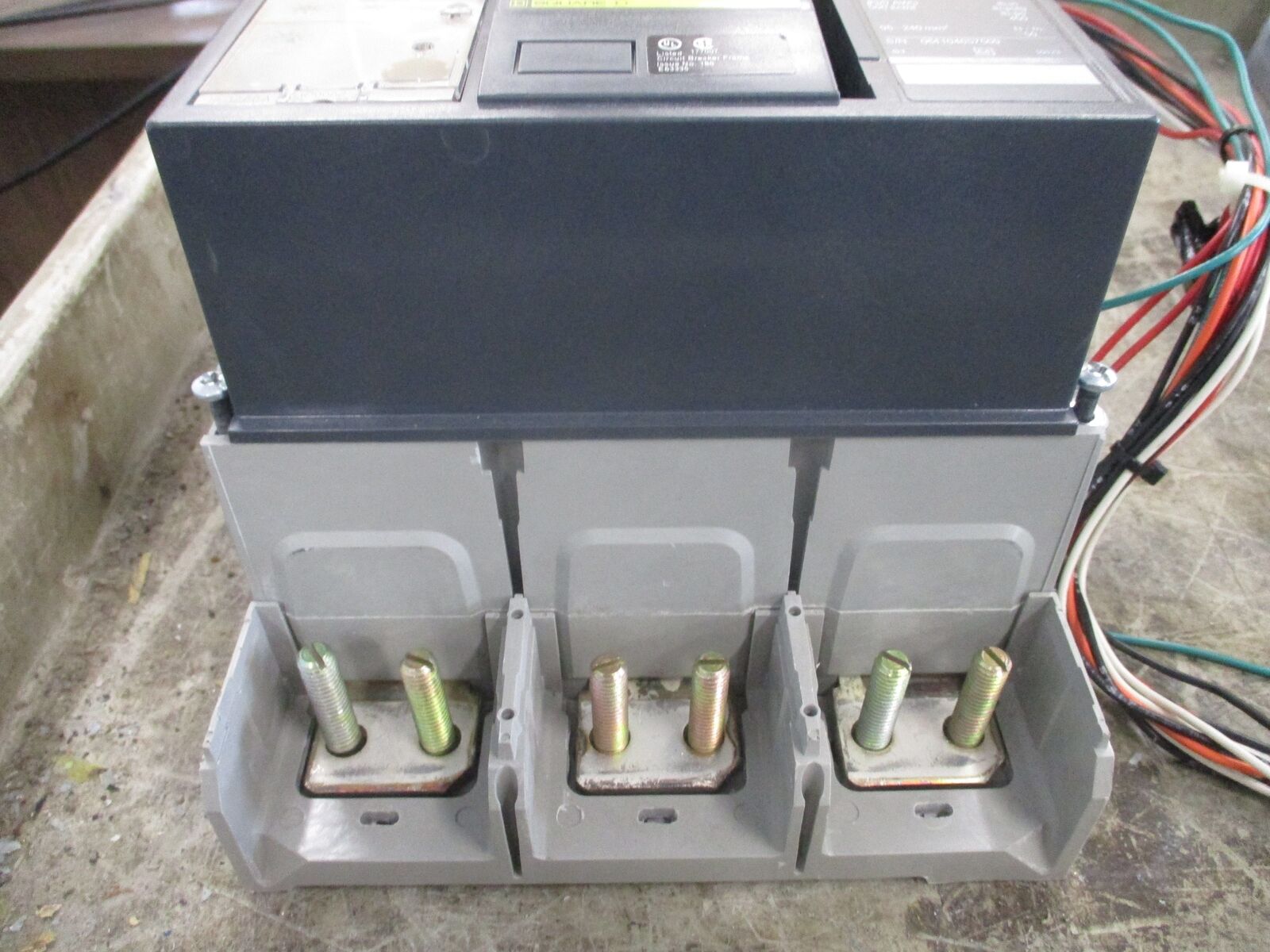 Square D PowerPact Circuit Breaker PL 1200 1200A 480V 60Hz Used