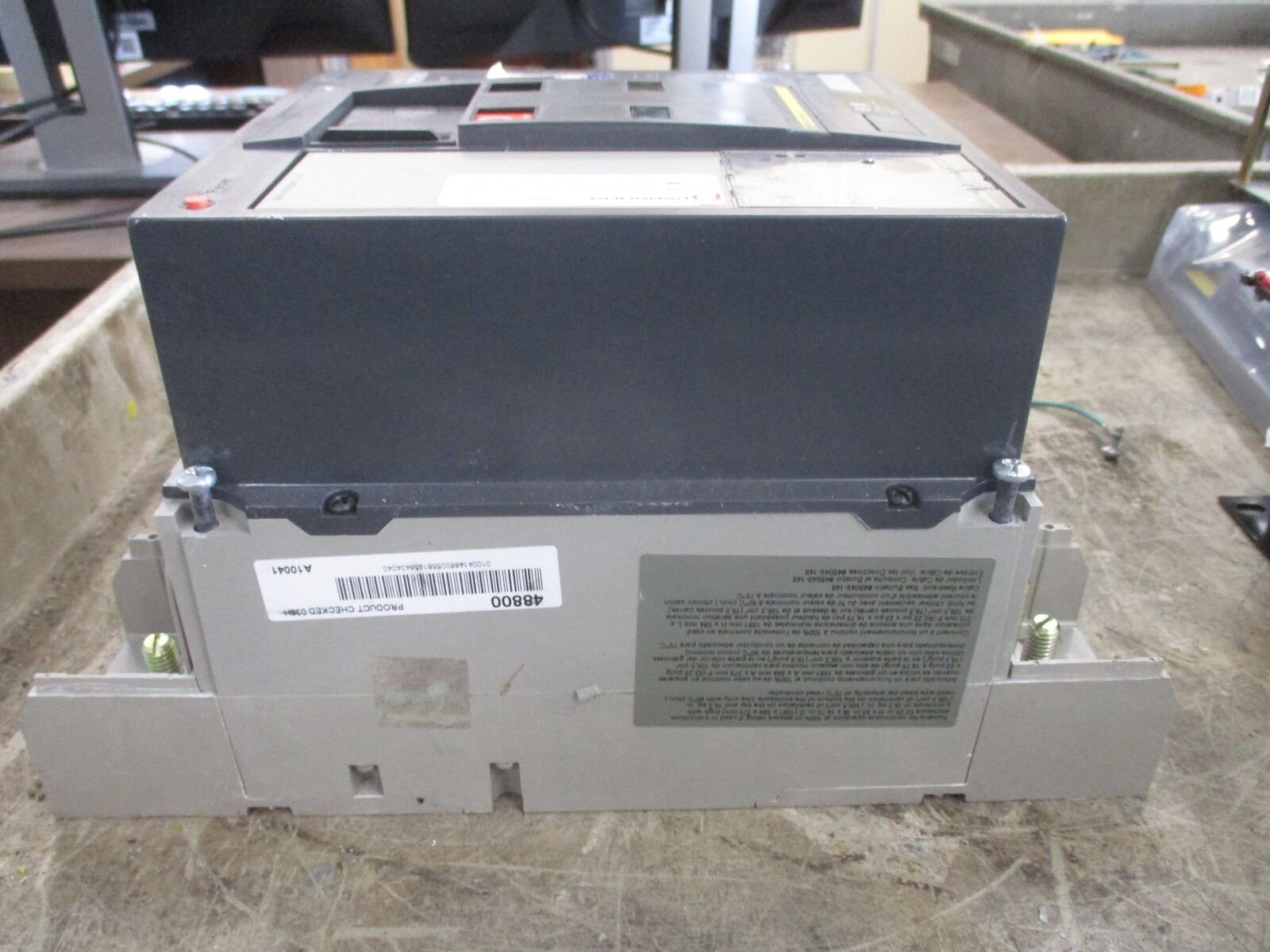 Square D PowerPact Circuit Breaker PL 1200 1200A 480V 60Hz Used