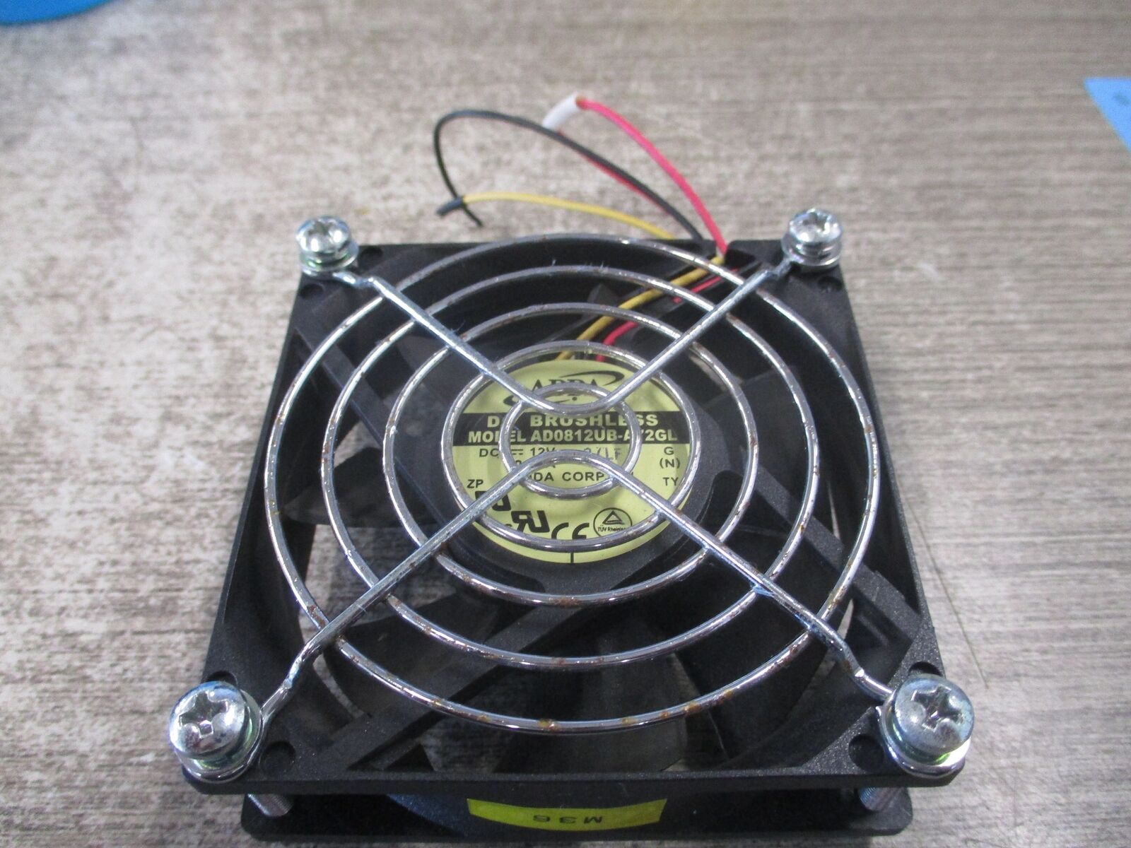 ADDA Axial Fan AD0812UB-A72GL 12VDC 0.45A Used