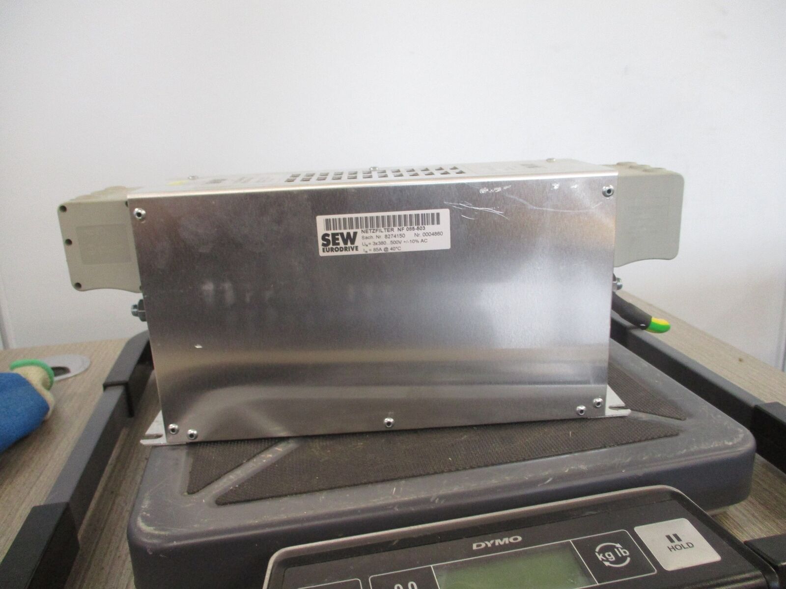 Schaffner Line Filter FS21226-75-34 520/300V 50/60Hz 3Ph 85A SCCR: 42kA Used