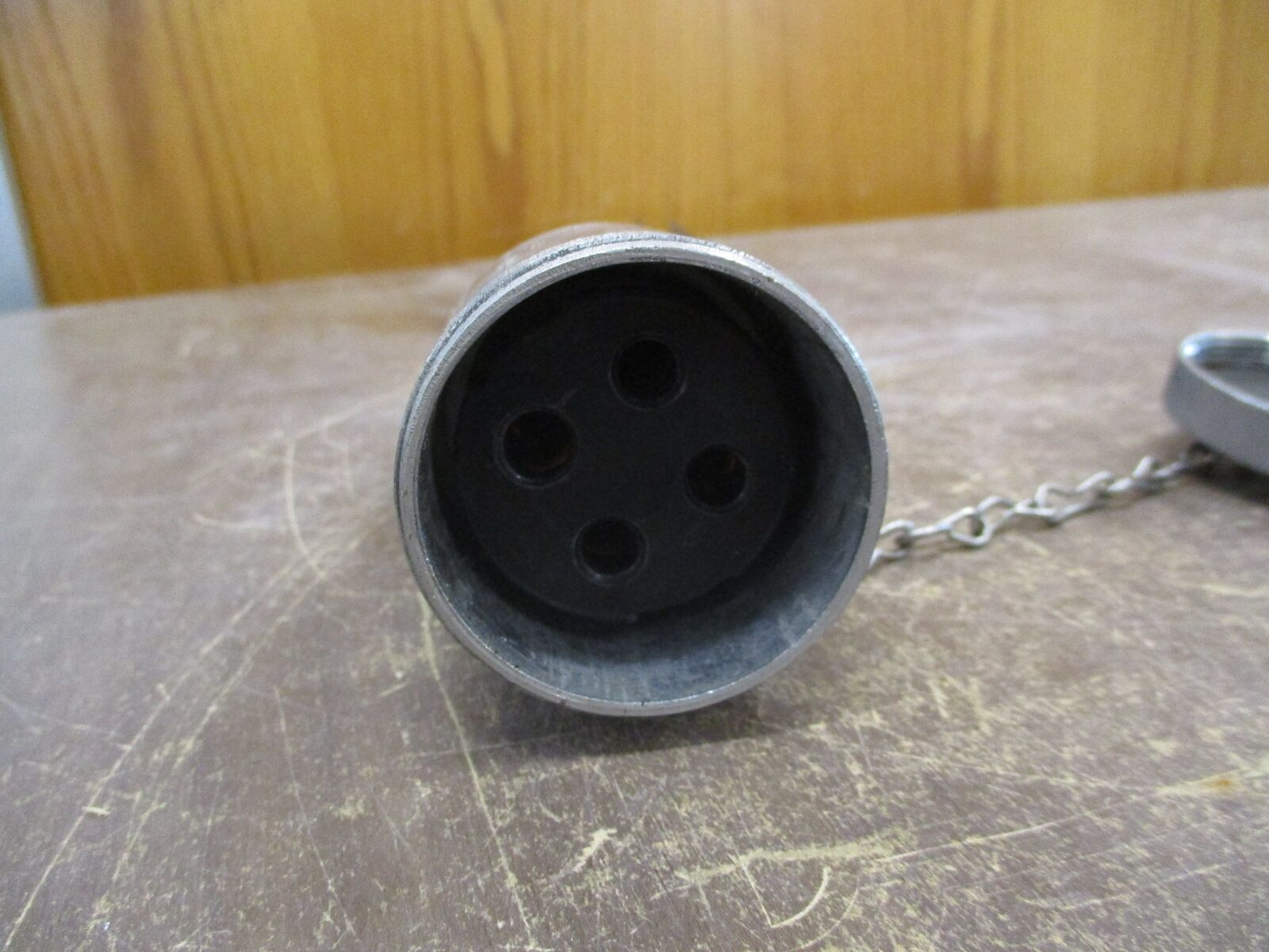 Russellstoll Connector 3934 20A 600V 30A 250V 3P 4W w/ Cover Used