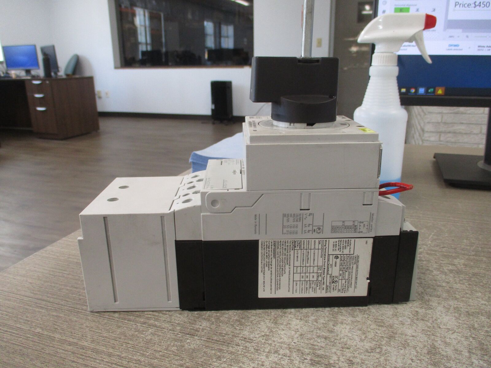 Eaton Breaker Disconnect NS 2-160-NA 160A 3P * No Handle * Used