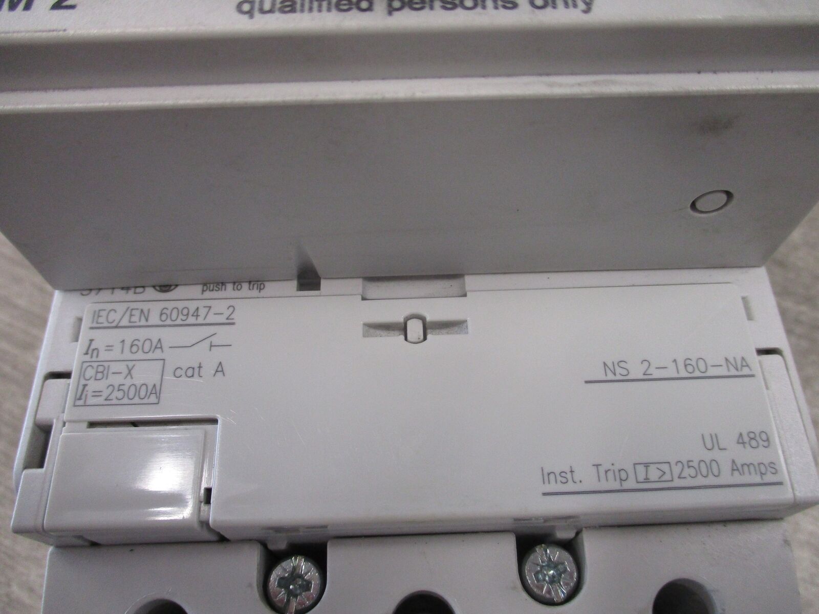 Eaton Breaker Disconnect NS 2-160-NA 160A 3P * No Handle * Used