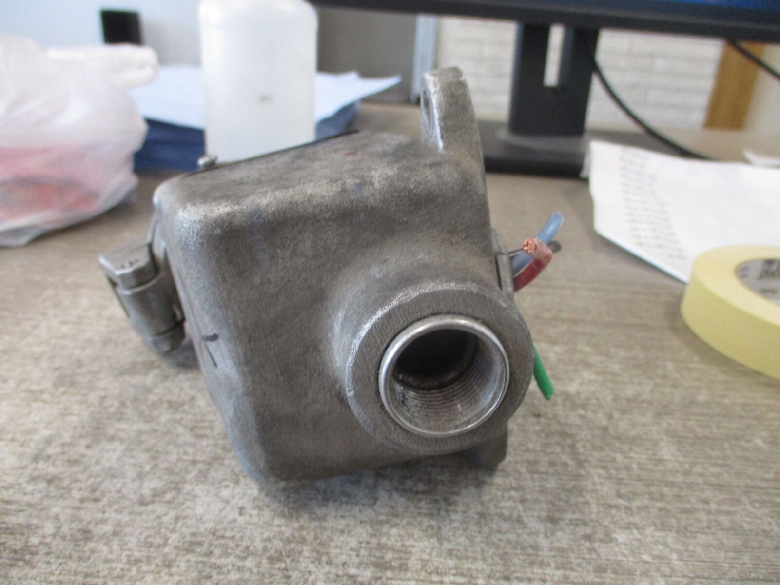 Crouse-Hinds Arktite Receptacle AR342 30A 3W 4P W/Base Used