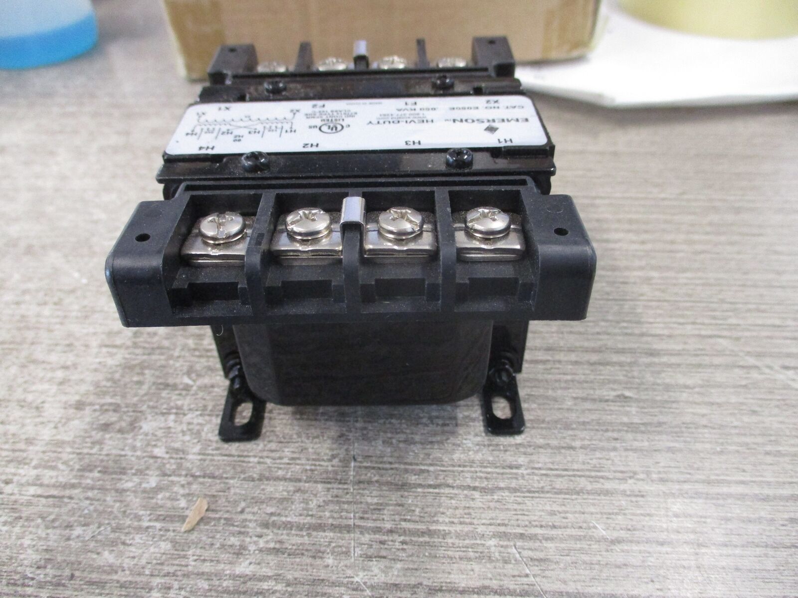 Hevi-Duty Transformer E050E 0.050kVA Pri: 120/240V Sec: 24V 60Hz 1Ph New Surplus