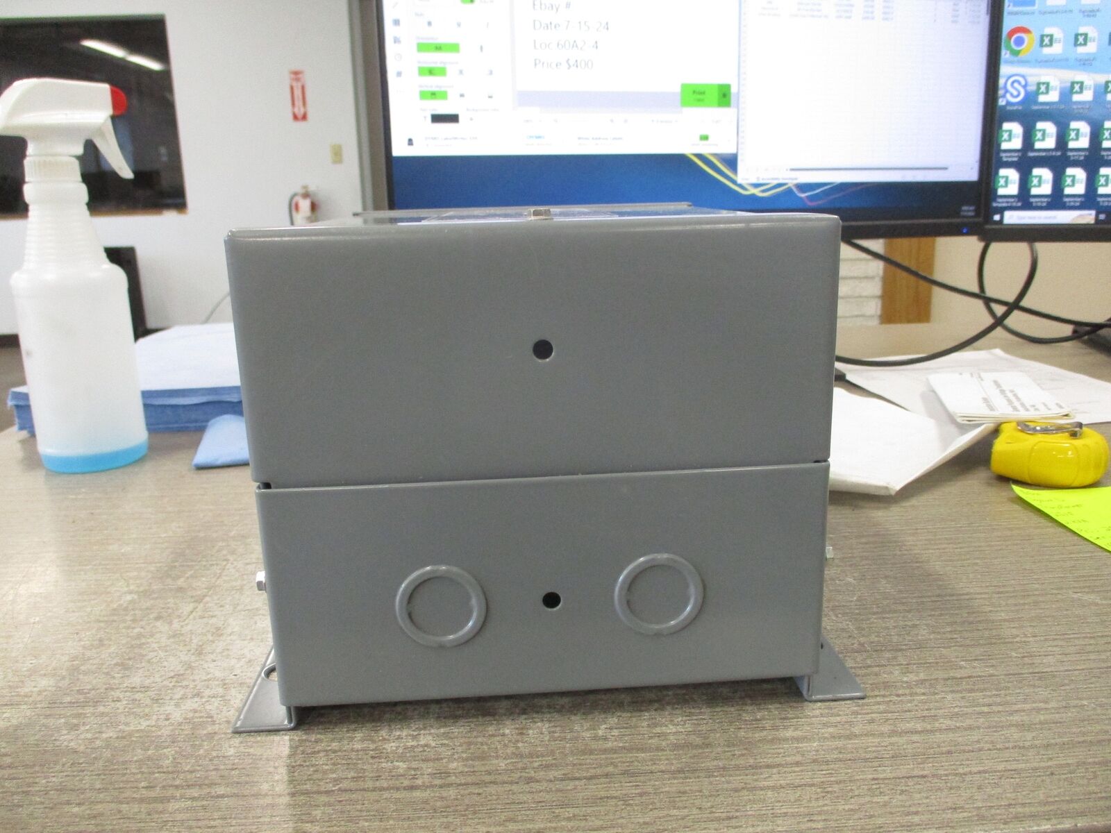 Square D Transformer 2S1F 2kVA Pri: 240/480V Sec: 120/240V 1Ph 60Hz New Surplus