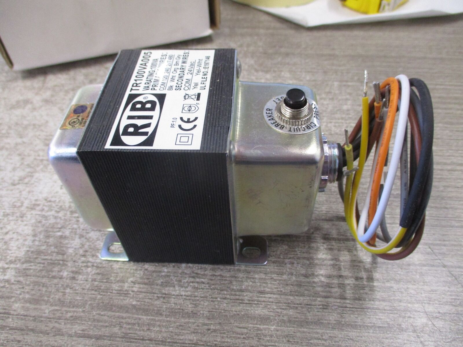 Functional Devices Inc. RIB Transformer TR100VA005 100VA Pri: 120/240/277/480V S