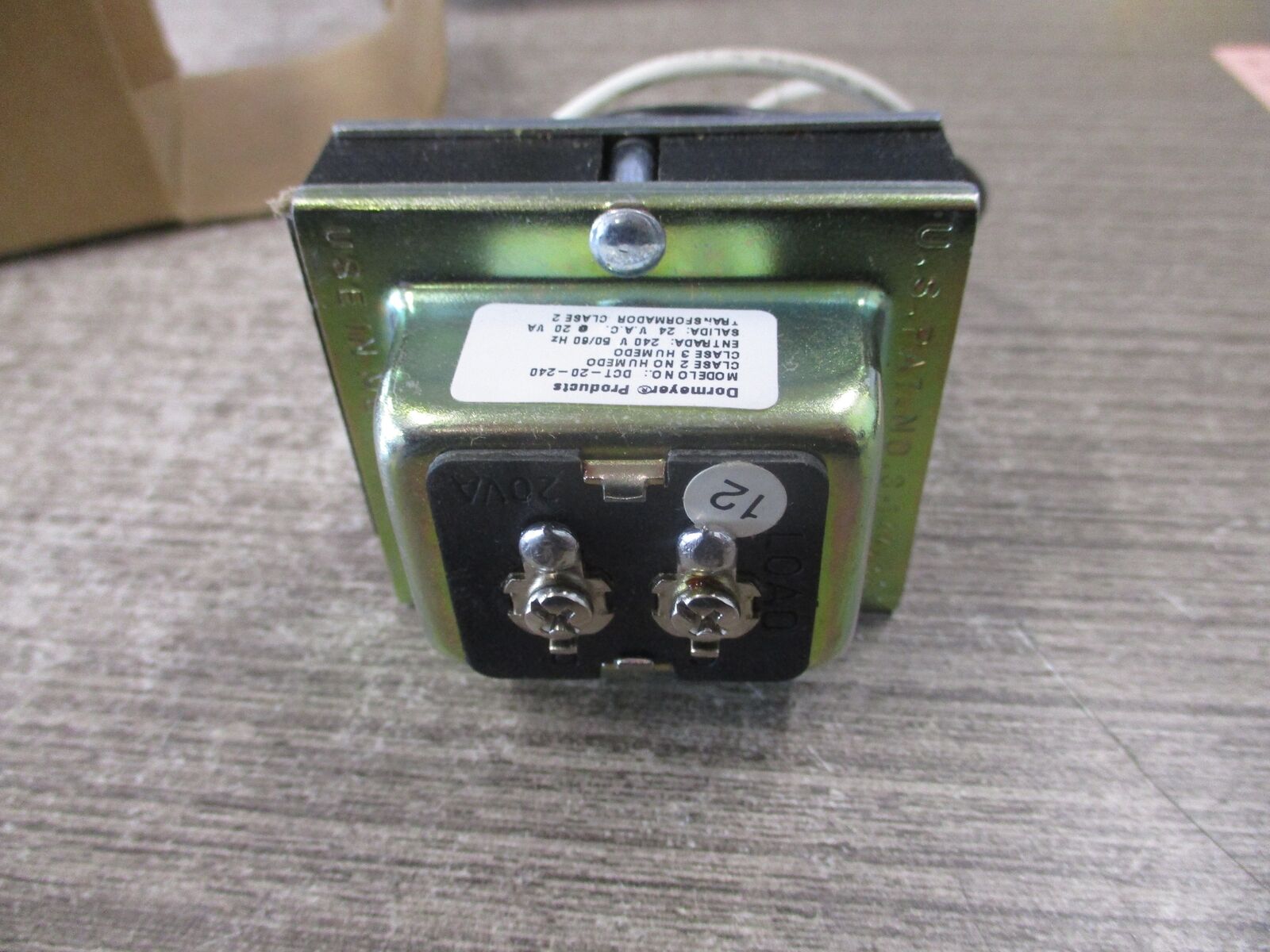 HES Transformer 2002-12 12V New Surplus