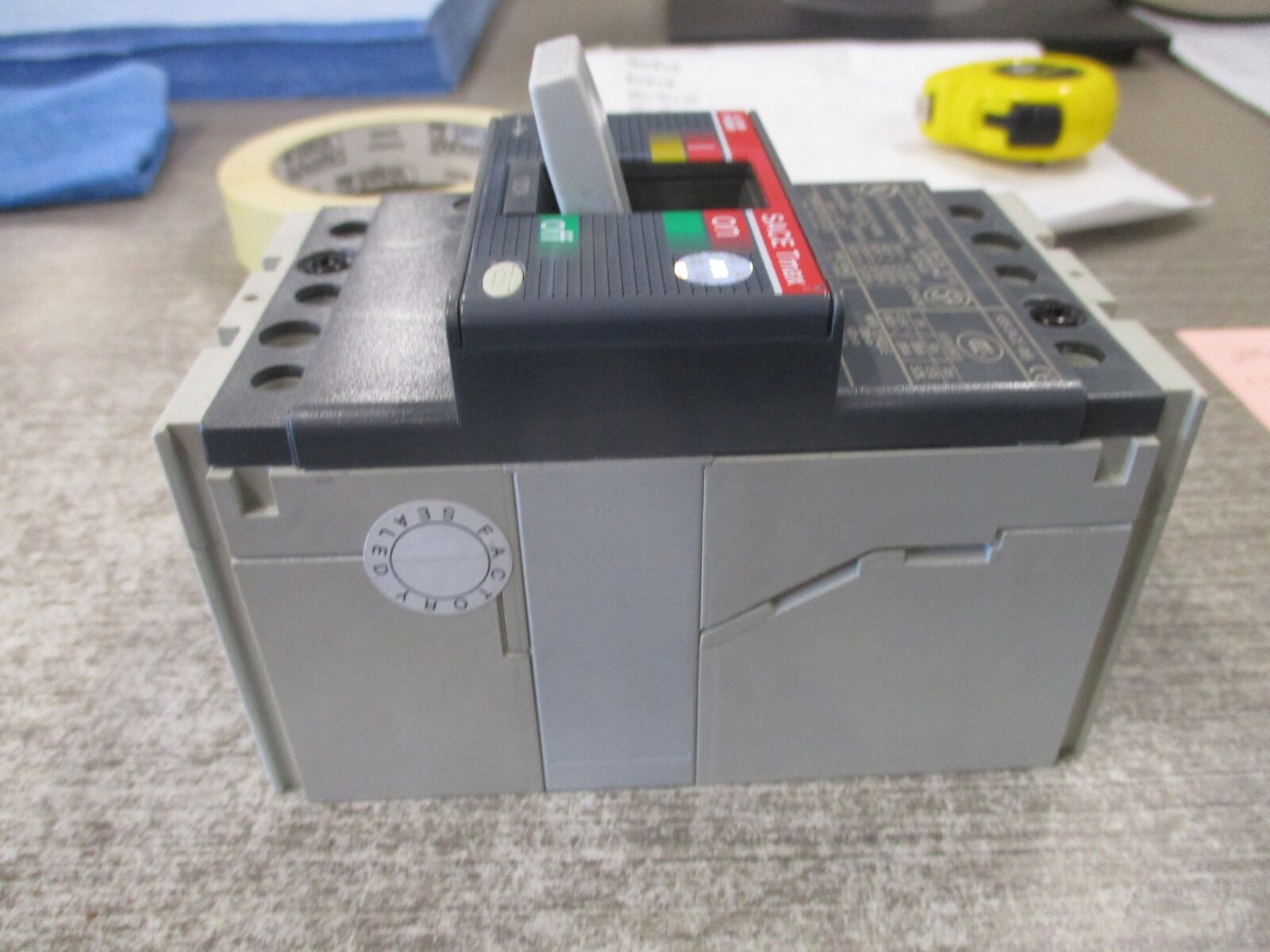 ABB SACE Tmax Circuit Breaker T1N 100 100A 600V 3P * No Mounting Screws * Used