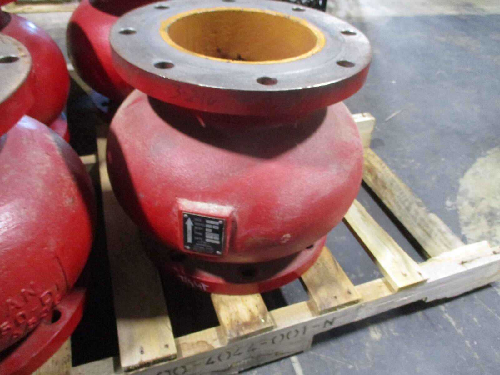 Titan-FCI CV 50 Check Valve A-003348 Size: 8" Body: DI Trim: BRZ SS Used