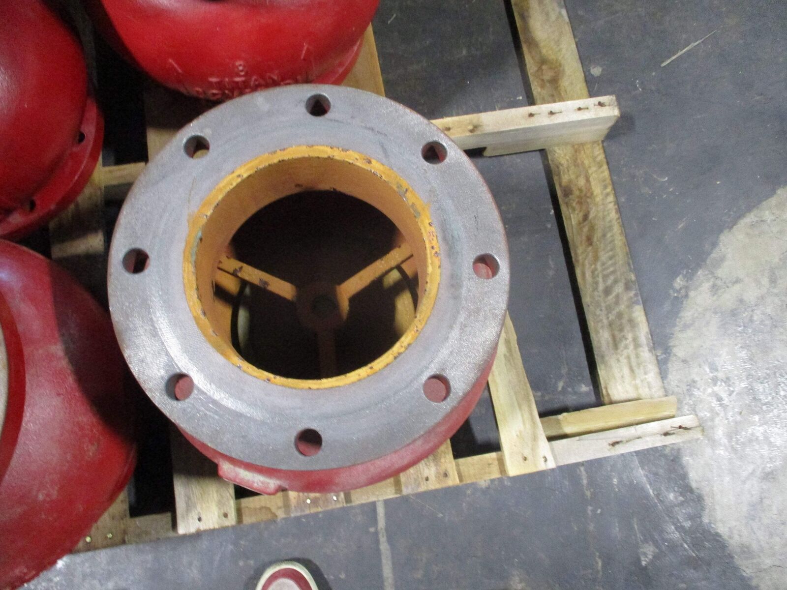 Titan-FCI CV 50 Check Valve A-003348 Size: 8" Body: DI Trim: BRZ SS Used