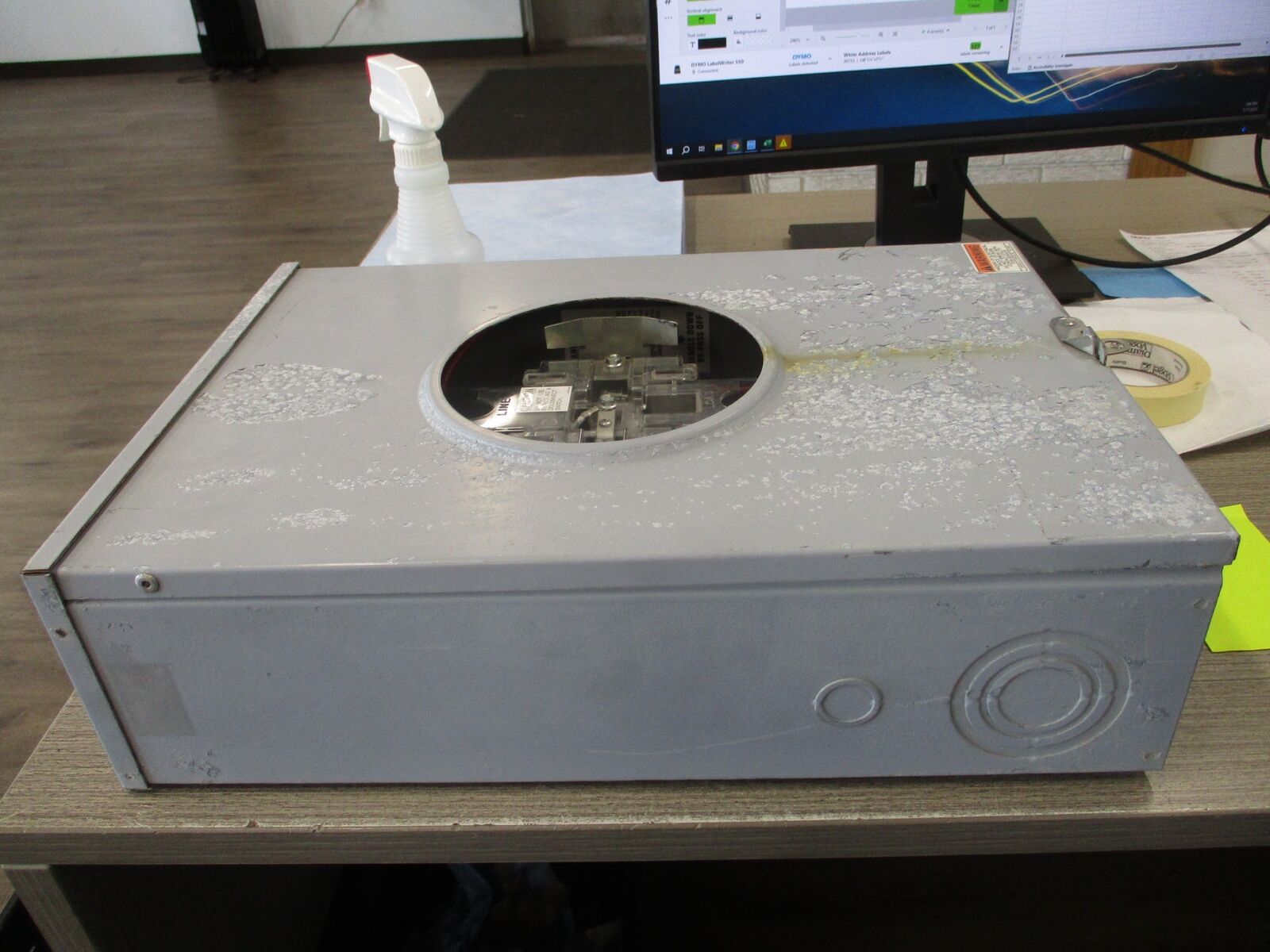 Eaton 3R Meter Socket 1008801E-CH 200A 600V Used