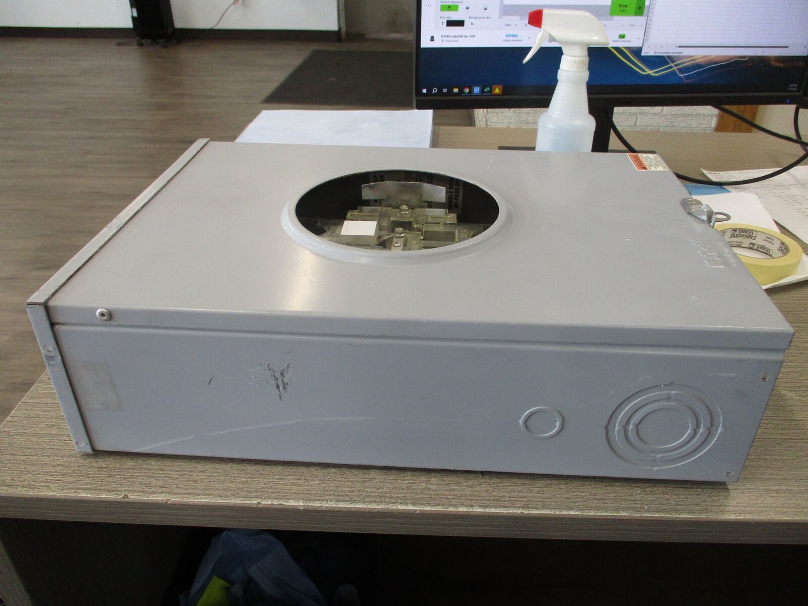 Eaton 3R Meter Socket 1008801E-CH 200A 600V Used