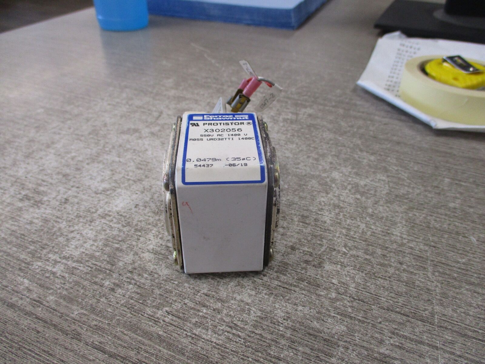 Ferraz Shawmut Protistor Fuse X302056 400A 550V / 1400V Used