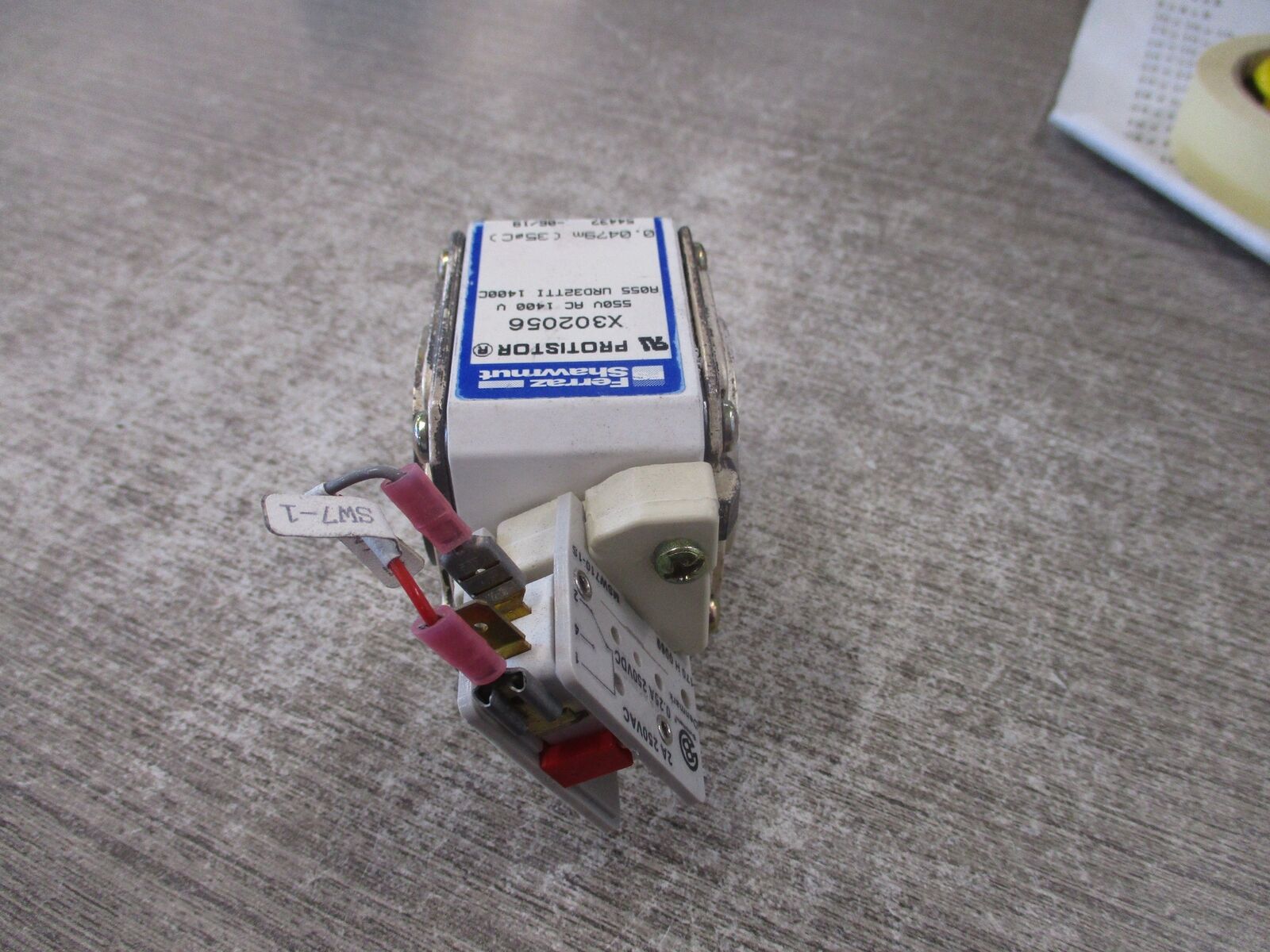 Ferraz Shawmut Protistor Fuse X302056 400A 550V / 1400V Used