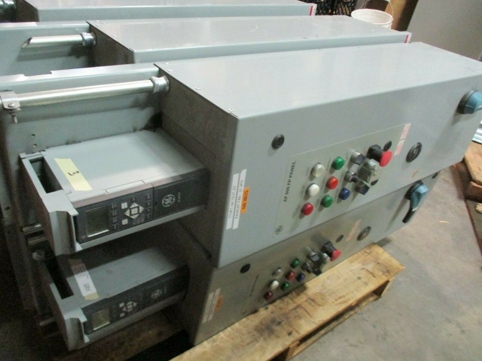 GE AF-600 FP AC Drive w/ Bypass 6KFPH30031RD4XX 3HP 3Ph 460V Used