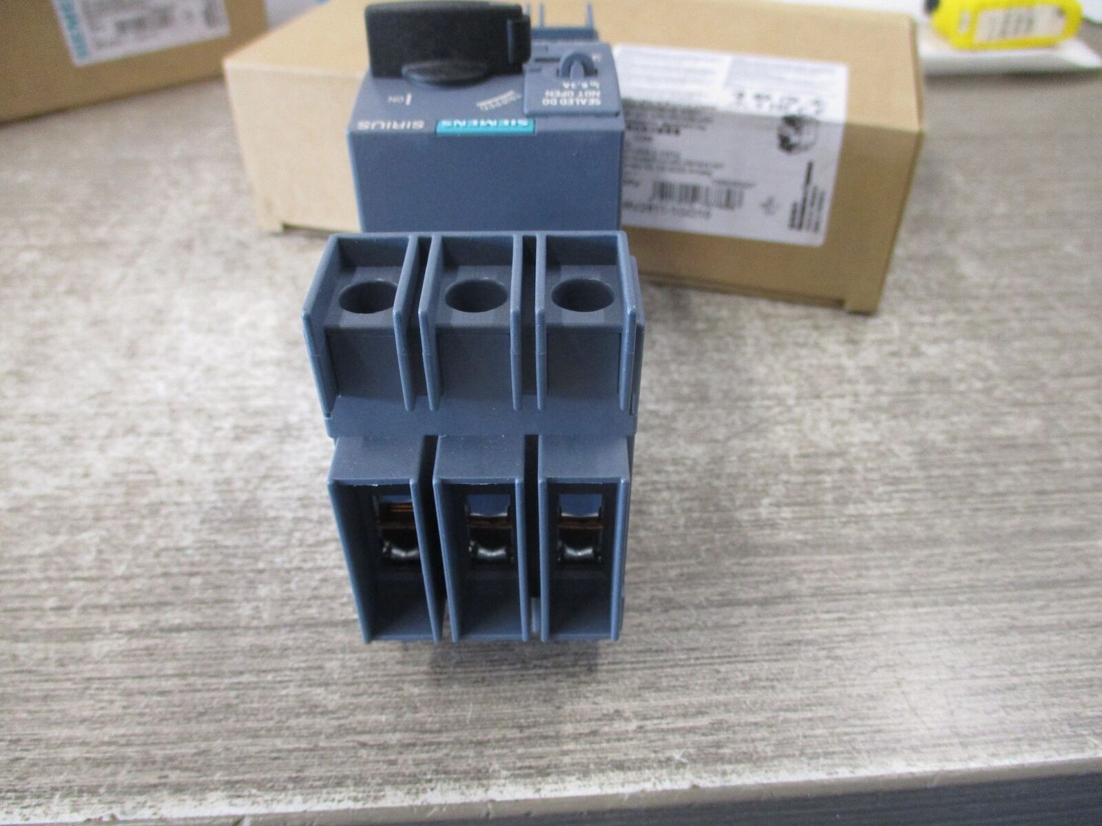 Siemens Circuit Breaker 3RV2811-1GD10 6.3A New Surplus