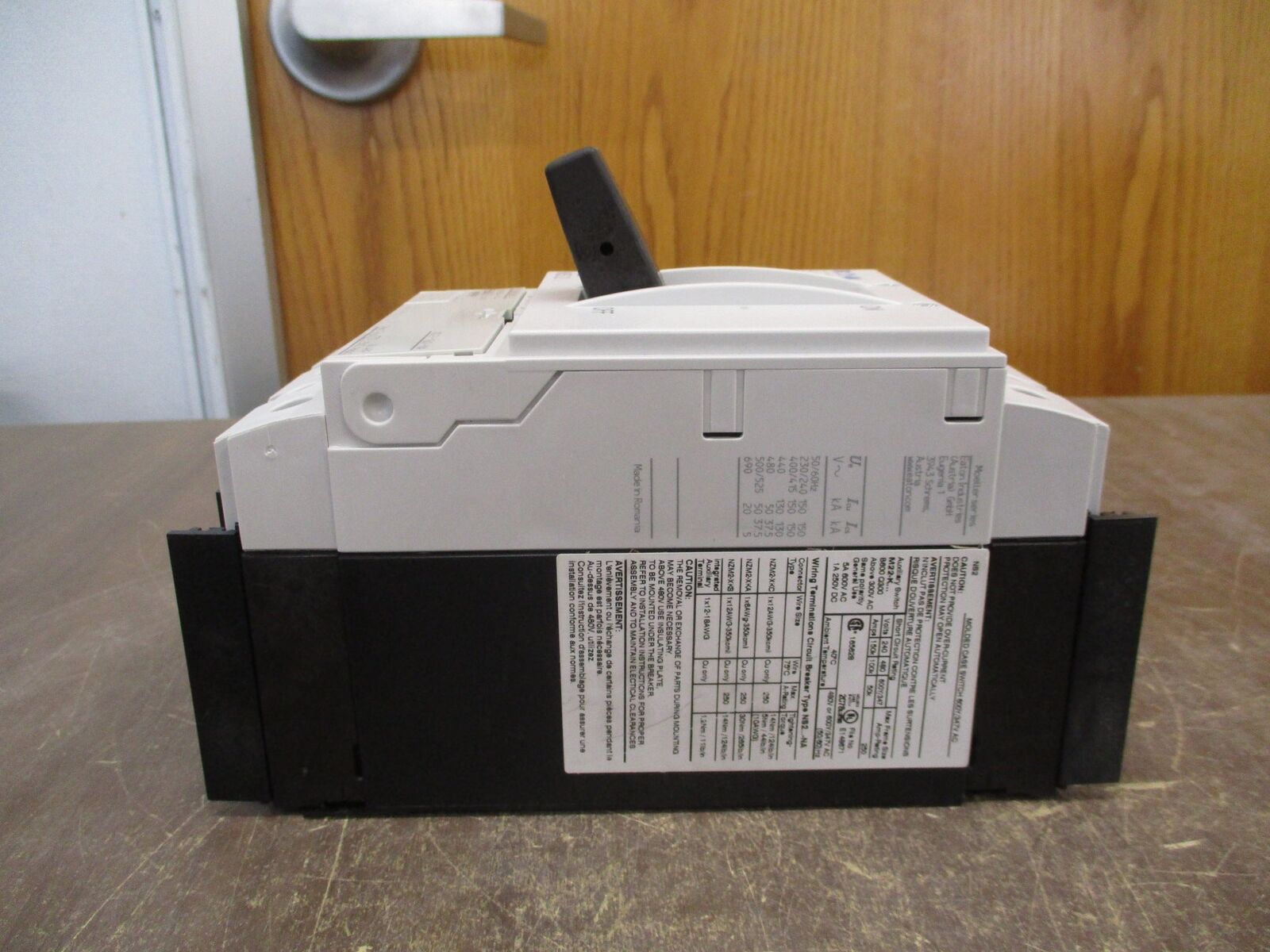 Eaton Moeller Series Circuit Breaker NS2-160-NA 160A 3P New Surplus