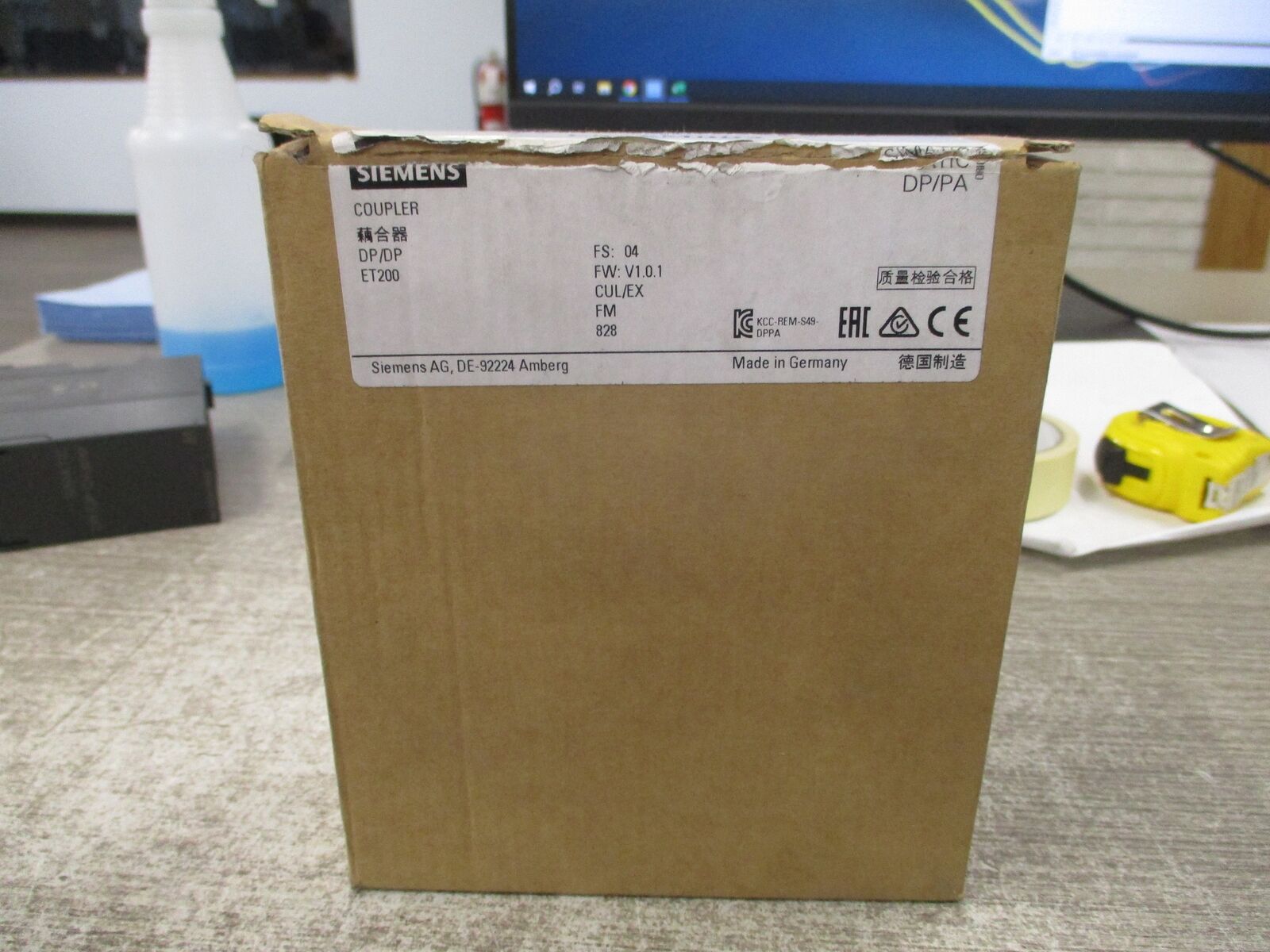 Siemens Simatic DP/PA Coupler 6ES7 158-0AD01-0XA0 ET200 FW: V1.0.1 New Surplus