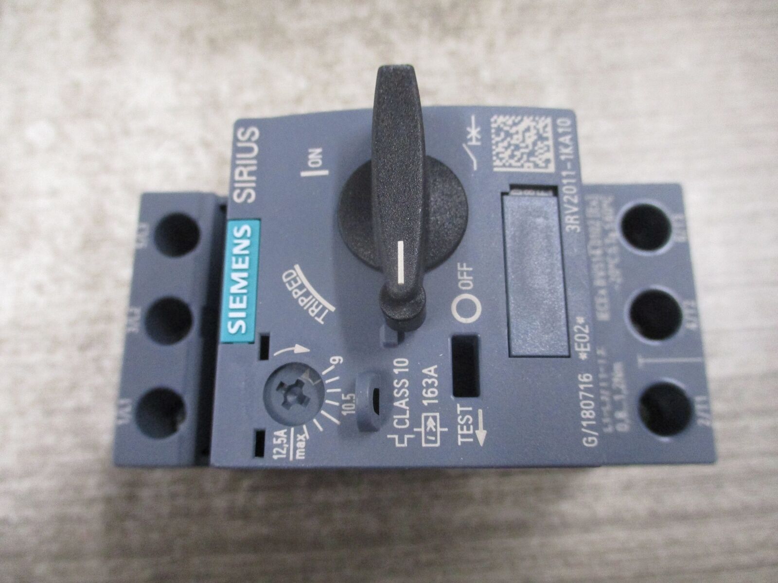 Siemens Circuit Breaker 3RV2011-1KA10 9-12.5A New Surplus