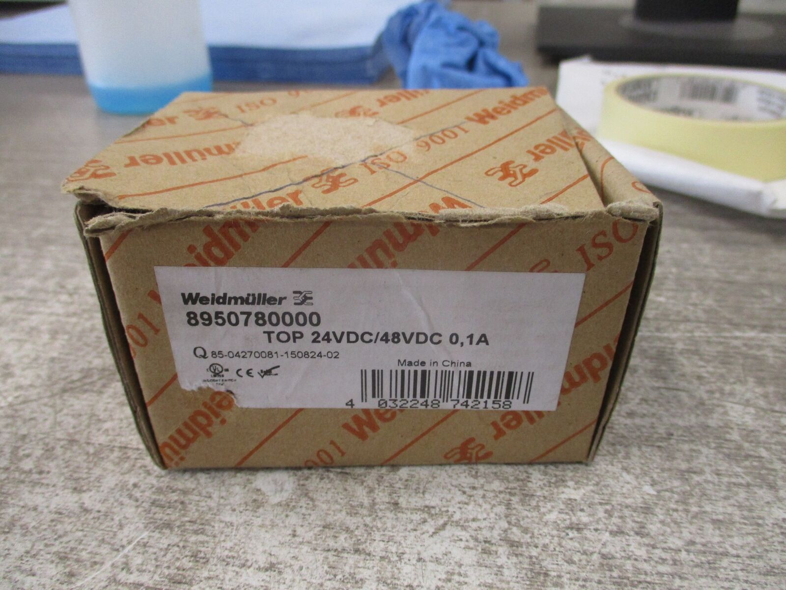 Weidmuller Solid State Relay 8950780000 24/48VDC 0.1A * Box of 6 * New Surplus