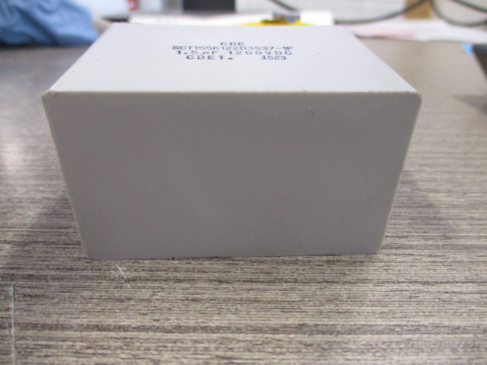 CDE Capacitor SCT155K122D3S37-1F 1.5uF 1200VDC Used