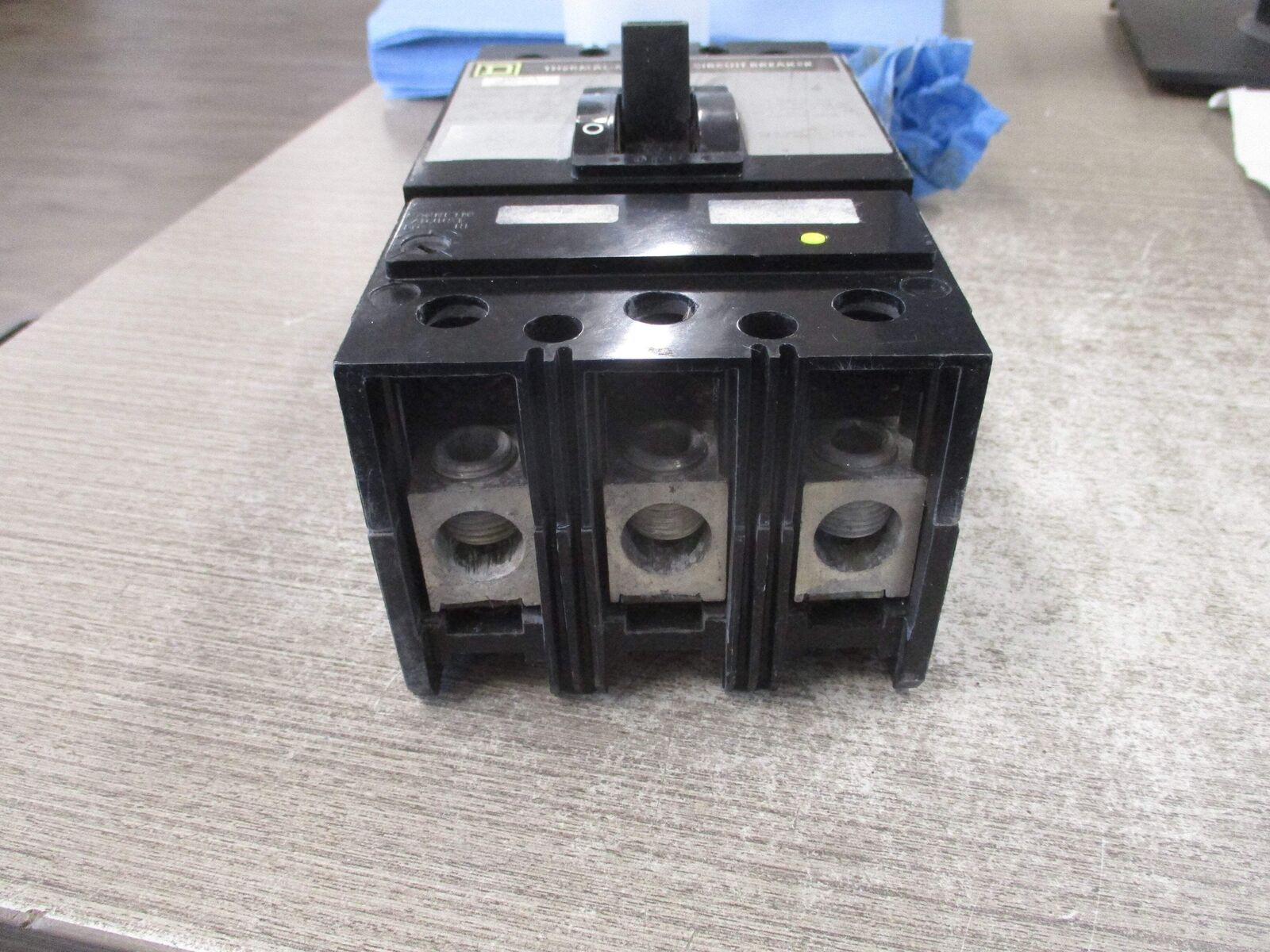 Square D Circuit Breaker KHL3622522DC1625 225A 500VDC Used