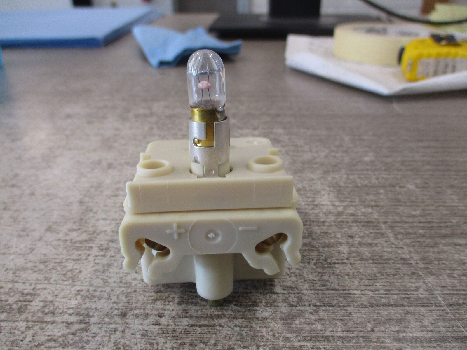 Square D FingerSafe Light Module 9001KM1 Ser. H Transformer Type New Surplus