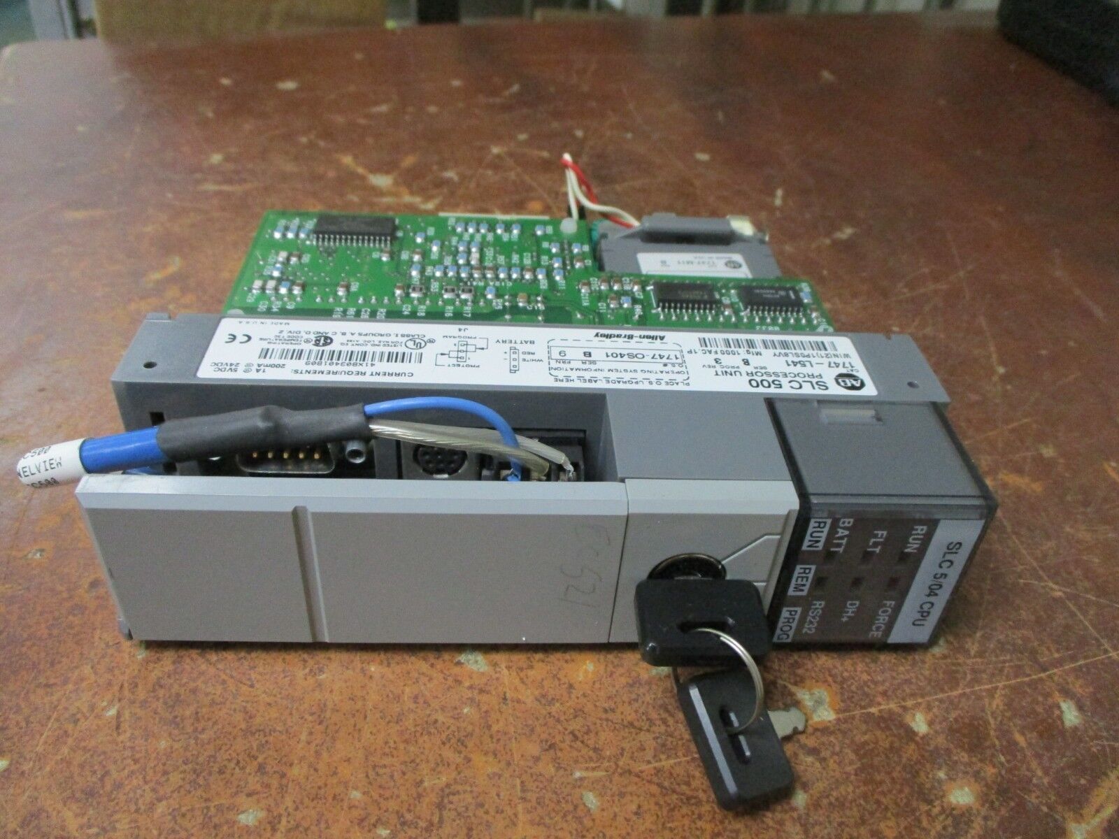 Allen-Bradley SLC500 Processor Unit 1747-L541 Ser B Rev 3 Used